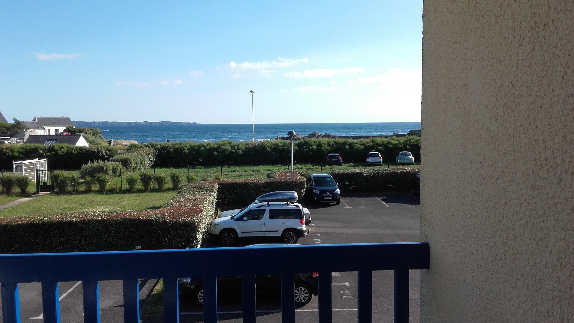 Vue sur mer et l'Ile de Groix de l' appartement