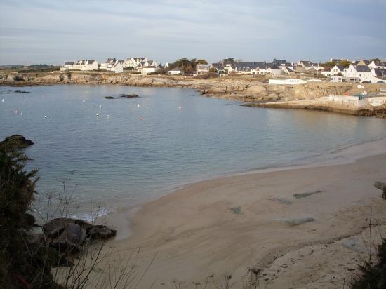 Plage de  Kerroch  à Ploemeur