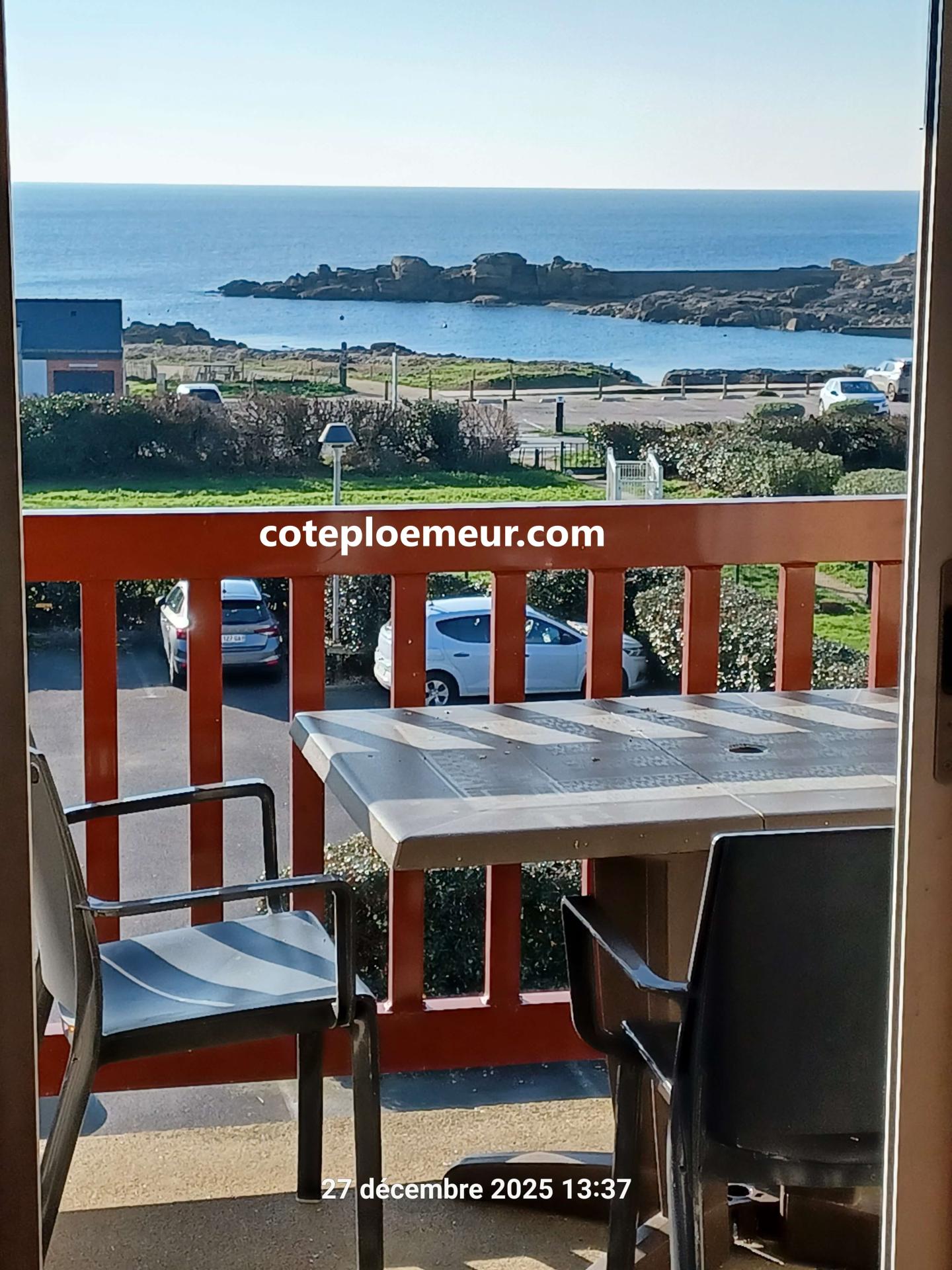 Vue du balcon F